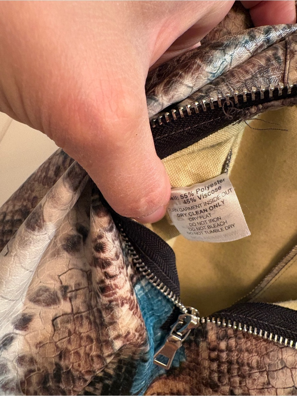 I.AM.GIA Snake Skin Python Pants - Picture 5 of 6